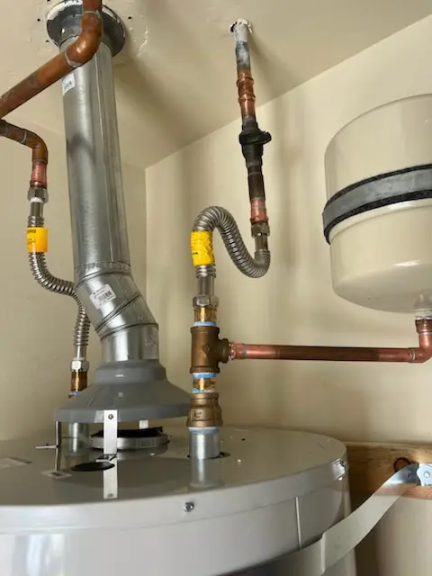 Water heater installation and plumbing repair in Mineola