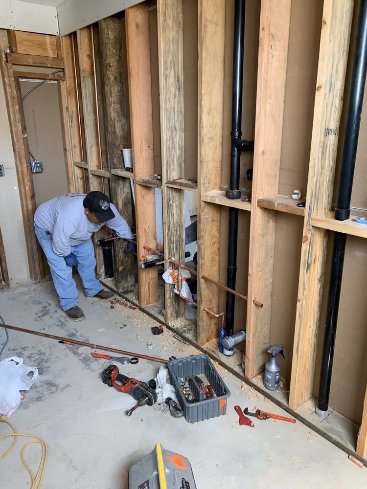Commercial rough-in plumbing for Trenchless Sewer Repair in Mineola